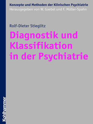 cover image of Diagnostik und Klassifikation in der Psychiatrie